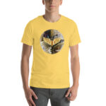 Winged Heart: Unisex t-shirt