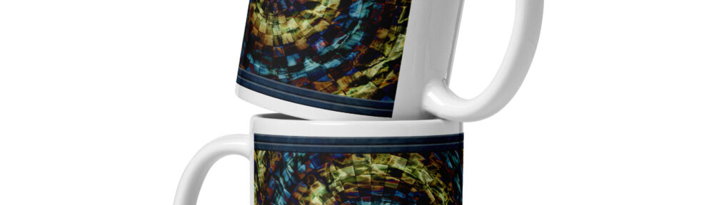 Yellow Brick Road: White glossy mug Mugs yellow brick road