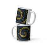 Yellow Brick Road: White glossy mug