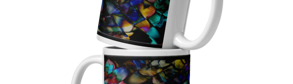 Reversing the Polarity: White glossy mug Mugs reversing the polarity