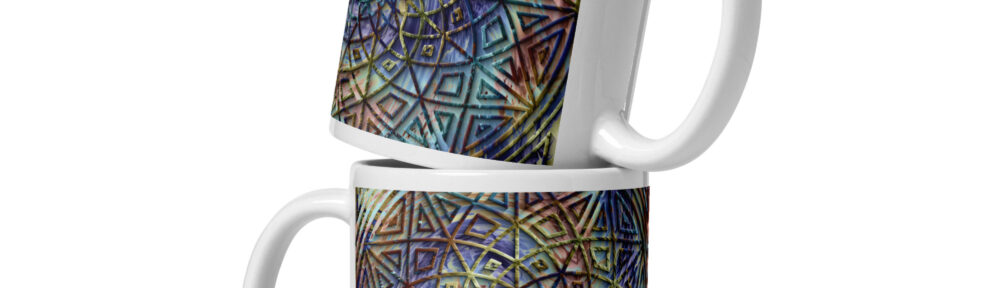 Rosette 2: White glossy mug Mugs rosette 2